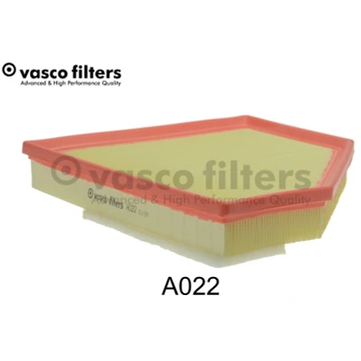 Abbildung von DAVID VASCO A022 Luftfilter 38 265 270 rechteckig Filtereinsatz mit Vorfilter BMW: 3 Touring, Limousine, 1 Schrägheck