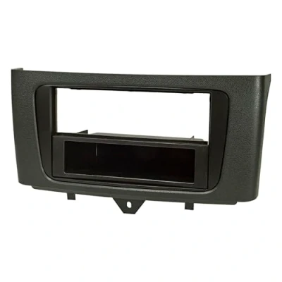 Abbildung von tomzz Audio 2451 036 1 Radioblende kompatibel mit Smart fortwo 451 Facelift ab 10/2010 für Fahrzeuge Original Radio Basic schwarz