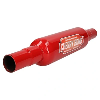 Abbildung von Kleine Cherry Bomb Performance Auspuff Mitte des endrohrs 3&quot;