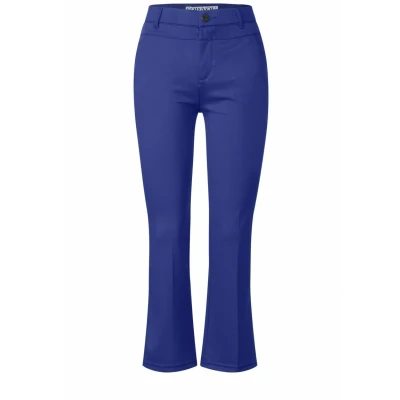 Abbildung von Street One SLIM FIT Stoffhose, Damen, Größe: 34x26, Blau