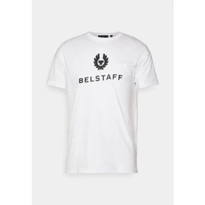 Abbildung von Belstaff Signature Tshirt print, Herren, Größe: 2XL, White