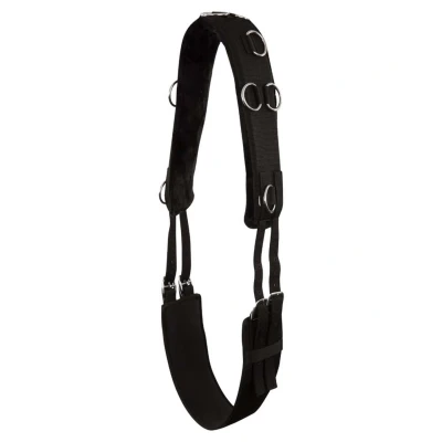 Abbildung von Premiere Longiergurt Artificial Fur Schwarz Warmblut