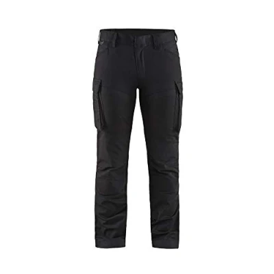Abbildung von Blaklader 714718309900D20 Arbeitshose mit Stretch, Schwarz, Größe D20