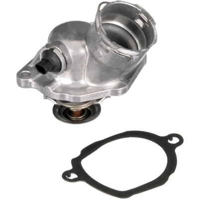 Abbildung von GATES TH533100G1 Kühlwasserthermostat mit Dichtungen Gehäuse MERCEDES BENZ: E Klasse T modell, Limousine, S Limousine