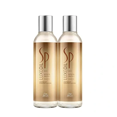 Abbildung von Wella 2x SP System Professional Care Luxe Oil Keratin Protect Shampoo 200 Ml