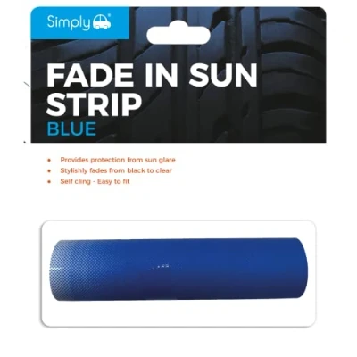 Abbildung von Simply FAD02 Autoscheibenverblasst Nicht, bietet Schutz vor Sonnenblendung, selbsthaftend, einfach anzubringen und zu entfernen
