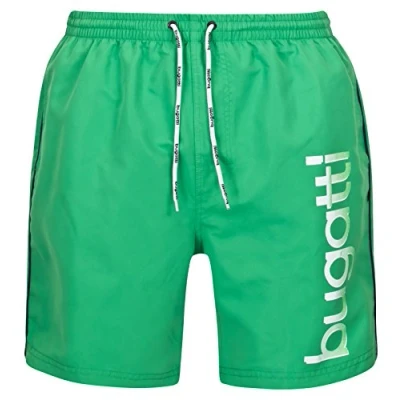 Abbildung von Bugatti Herren Badeshort in Marineblau, türkis oder schwarz, Grün, XXL