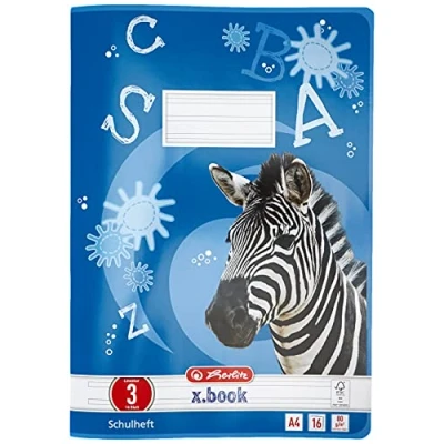 Abbildung von Herlitz 3321809 Schulheft (A4/16 Lineatur 03 (liniert)) 16 Blatt, 10er Packung