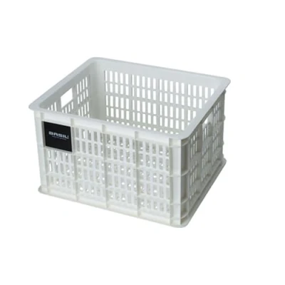 Abbildung von Recycelter Fahrradkasten Basil Crate M 29,5 Liter 35 X 45 25 Cm Brown