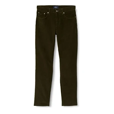 Abbildung von HACKETT LONDON Mens Cord 5 PKT Pants, 9gymid Grey B, 36