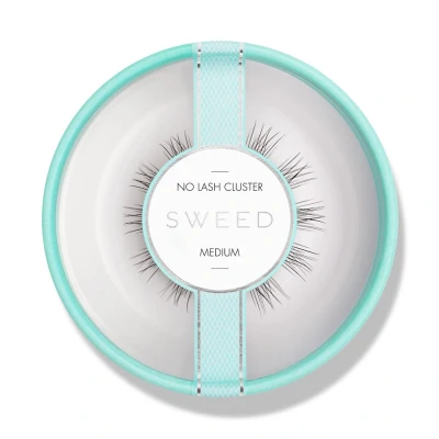 Abbildung von Sweed NO LASH Cluster DUO SIZE Medium Künstliche Wimpern, Damen, Größe: One Size, Black