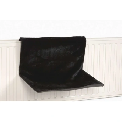 Abbildung von Beeztees Heizungshängematte Sleepy Schwarz 46x31x24cm
