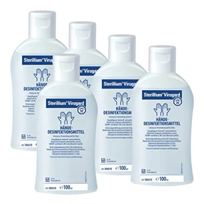 Abbildung von 5 x 100ml Sterillium Virugard Hygiene Händedesinfektion Desinfektionsmittel