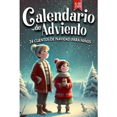 Abbildung von Calendario de Adviento 24 cuentos Navidad para niños 6 10 años: Historias inspiradoras vivir la magia en familia