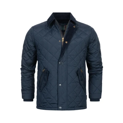 Abbildung von Indicode Jeans Aldos Übergangsjacke, Herren, Größe: Small, Navy