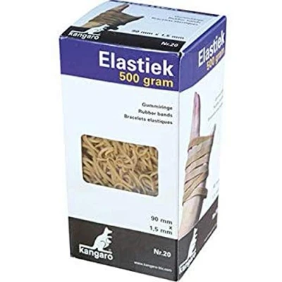 Abbildung von Kangaro Gummiring Ø90mm Schachtel à 500 Gramm naturell