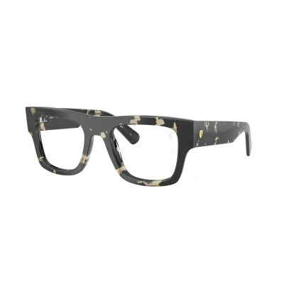 Abbildung von Ray Ban Unisex RX5517M F703 Rahmen von BRILLEN Acetat Schildkröte Transparent Quadratisch Normal