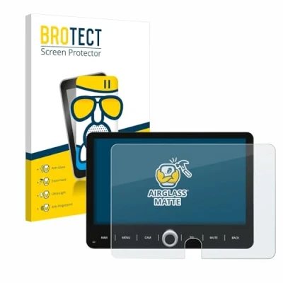 Abbildung von BROTECT Entspiegelungs Schutzglas für Dynavin D9 T5TP Schutz Folie Panzerfolie Glas Matt [Extrem Kratzfest 9H, Anti Reflex, Fingerprint]