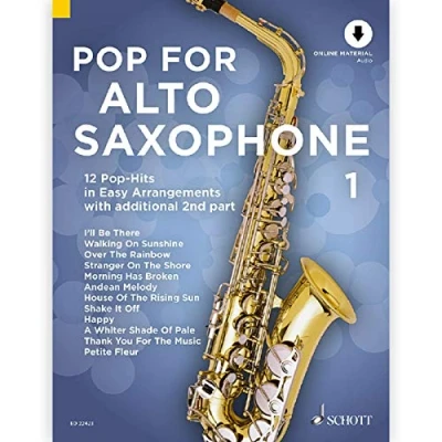Abbildung von Pop for Alto Saxophone 1: 12 Hits in Easy Arrangement. Band 1. 1 2 Alt Saxophone. (Pop Saxophone, 1)