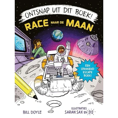 Abbildung von Race naar de maan: Een spannend escape boek (Ontsnap uit dit boek)