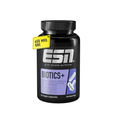Abbildung von ESN Biotic Pro, 30 Probiotika Kapseln für Darmflora, 4 klinisch studierte Bakterienstämme