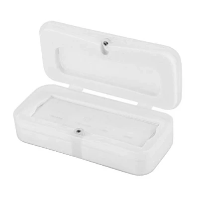 Abbildung von Objektträger, Mikroskop Objektiv Objektmikrometer Mikrometer Kalibrierung Glas Tisch DIV 0,01 mm