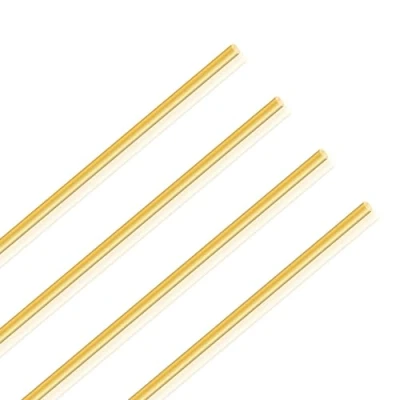 Abbildung von LAVMHAB Messingstab 4mm x 250mm, Messing Massiver Runde Stab für DIY Bastel (4 Stück)