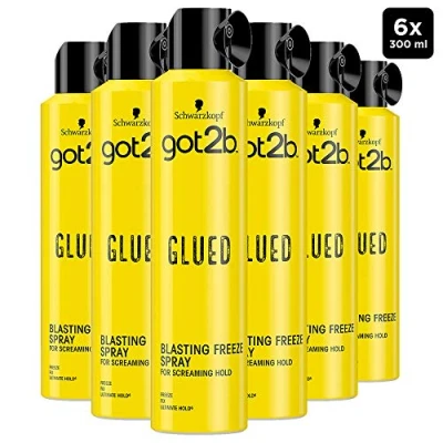 Abbildung von Schwarzkopf Got2B Glued Blasting Freeze Hairspray 3 x 300 ml