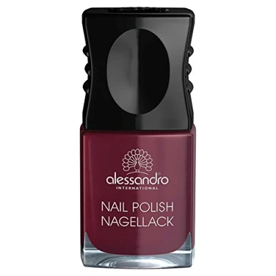 Abbildung von Alessandro Nail Polish 54 Midnight Red 10 ml