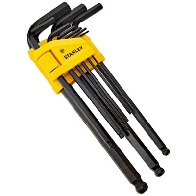Abbildung von Stanley Stiftschlüssel mit Kugelkopf Set 9 Teilig, Rot