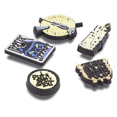 Abbildung von Crocs Unisex Erwachsene Jibbitz Schuh Anhänger Halloween Multipack, Horror Charms, Disneys Hocus Pocus, Einheitsgröße