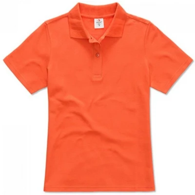 Abbildung von Stedman Polo Women Orange/Rot Baumwolle Small Damen