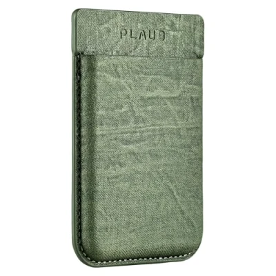Abbildung von Diktiergerät Magnetische Hülle für PLAUD Note, kompatibel mit Note KI Aufnahmegerät, tragbare Schutzhülle, Grün