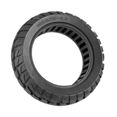 Abbildung von ZAYRAY 10 Vollreifen für Elektroroller, 10X2,70 6,5 70/65 Reifen, Offroad Anti Rutsch VerschleißFester Schlauchloser Rollerreifen,1