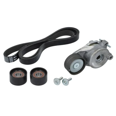 Abbildung von SNR KA851.02 Keilrippenriemensatz MERCEDES BENZ: Sprinter 3.5 T Bus, C Klasse modell, E Limousine, CHRYSLER: 300C Touring, Limousine
