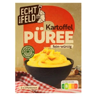 Abbildung von Echt vom Feld Kartoffel Püree fein würzig, 9er Pack (9 x 150g)