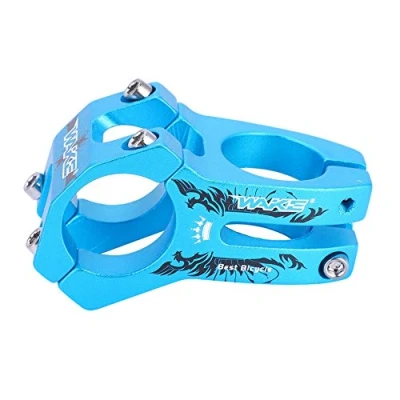 Abbildung von mtb vorbau 31.8,Potencia MTB, Fahrradstange, 31,8 mm, Vorbau, für Fahrrad, Lenker, langlebig, Mountainbike, Straße, Stangen aus Aluminiumlegierung, Stange (blau)