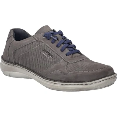 Abbildung von Josef Seibel NEW Anvers 97 Sportlicher Schnürer, Herren, Größe: 46, Asphalt Schuhe