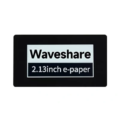 Abbildung von Waveshare 2.13inch Touch E Paper Ink Display HAT for Raspberry Pi Black/White Color 250x122 Pixels, Support Partial/Full Refresh 5 Point Capacitive with SPI Interface