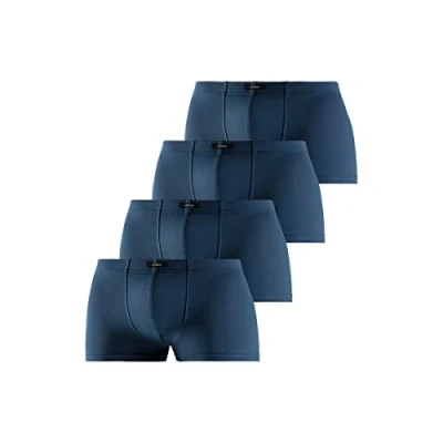 Abbildung von s.Oliver Herren MH 35H_LS Boxershorts, 4X Marine, M (4er Pack)