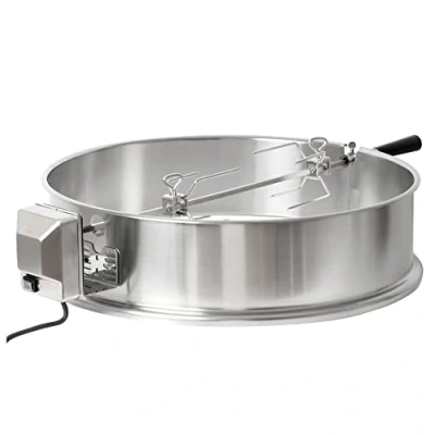 Abbildung von BBQ Toro Grillspieß Edelstahl für 57cm Kugelgrill, Rotisserie, Grill Drehspieß
