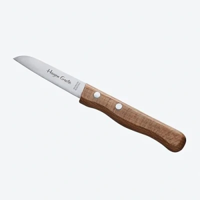 Abbildung von Hagen Grote Küchenmesser, Klingenlänge 7,3 cm, aus Solinger Traditionsschmiede, rostfreier Klingenstahl, als Koch und Schälmesser zu verwenden
