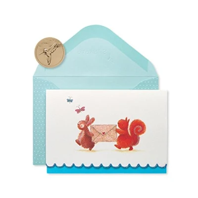 Abbildung von Papyrus Blank Cards with Envelopes, Bunny &amp; Squirrel (14 Count)