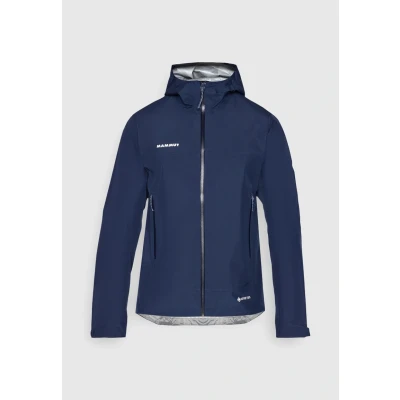 Abbildung von Mammut Crater Light Hooded Jacket MEN Hardshelljacke, Herren, Größe: Medium, Marine