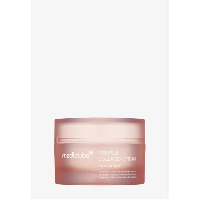 Abbildung von Medicube Gesichtspflege Triple Collagen Cream 4.0 Anti Aging Gesichtscreme für straffere, jugendliche Haut (50ml), Hyaluronsäure, Aging, Dreifacher Kollagen Komplex, hydrolysiertes Elastin, Niacinamid
