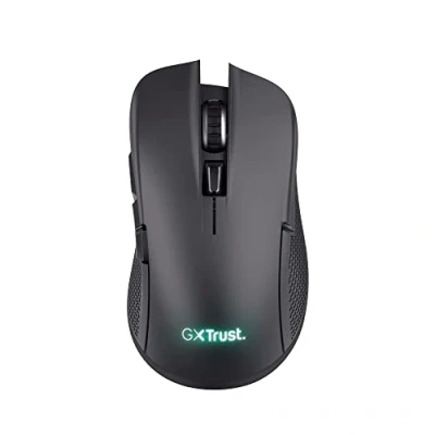Abbildung von Trust GXT 923 Ybar Kabellose Gaming Maus Schwarz