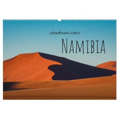 Abbildung von Abenteuerliches Namibia (Wandkalender 2025 DIN A2 quer), CALVENDO Monatskalender