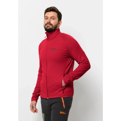 Abbildung von Jack Wolfskin Baiselberg FZ Outdoorjacke, Herren, Größe: XXL, Red glow