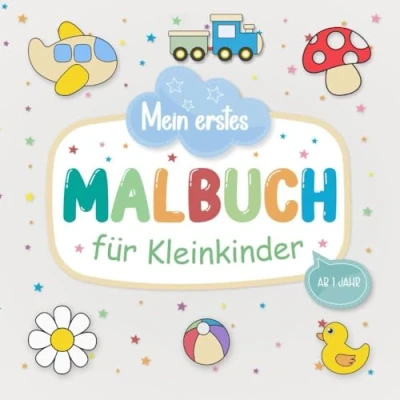 Abbildung von Mein erstes Kritzelbuch ab 1 Jahr: Malbuch für Kleinkinder
