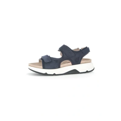 Abbildung von Gabor Trekkingsandale, Damen, Größe: 35.5, Blau Schuhe